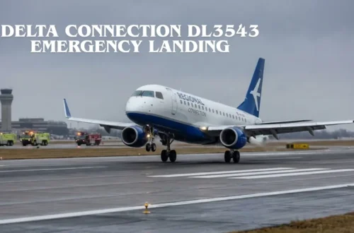 delta connection dl3543 emergency landing