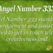 angel number 333