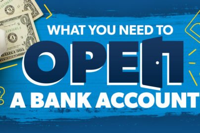 what do you need to open a bank account