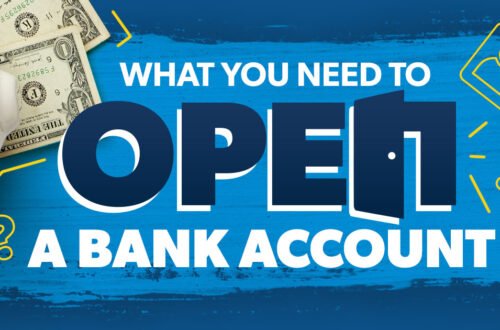 what do you need to open a bank account